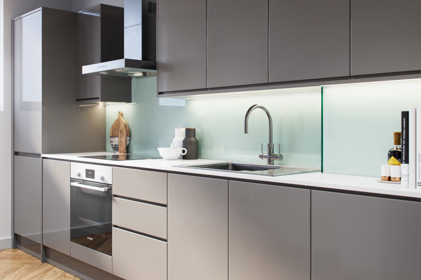 Kitchen interior CGI
